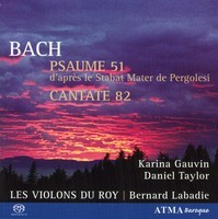 Bach: Psaume 51 D'après Le Stabat Mater de Pergolesi ~ SACD x1