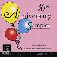 Reference Recordings 30th Anniversary Sampler ~ CD x1